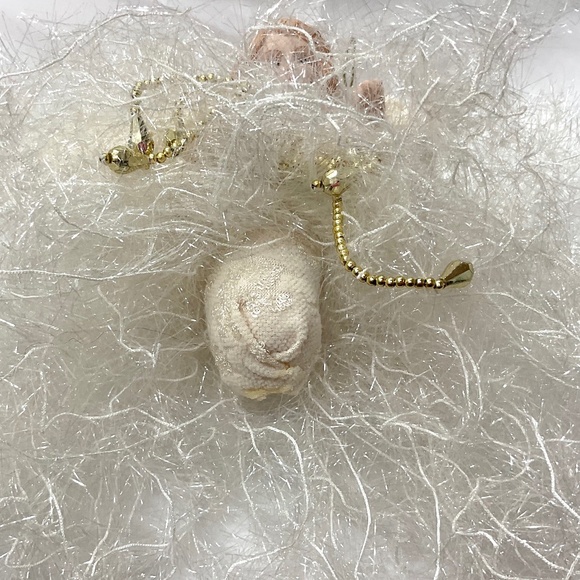 Vintage Victorian Angel Ornament Set of 7 – Feather Skirt Ladies Christmas Decor - Picture 6 of 16